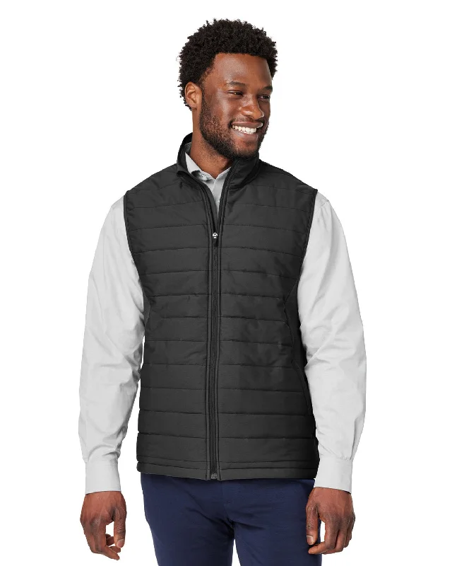 warm stylish outerwear jackets Devon & Jones New Classics® Men's Charleston Hybrid Vest DG706