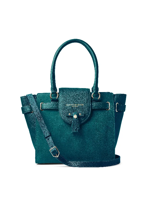 warm jackets women’s fall outerwear Windsor Tote - Ocean