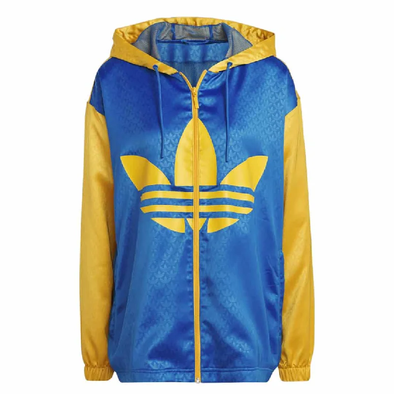 warm jackets and outerwear adidas - Women's Adicolor 70s Colorblock Windbreaker Jacket (IB2052)