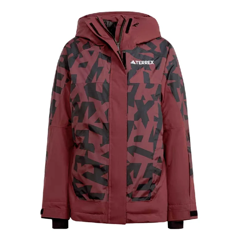 women’s outdoor coats adidas - Women's Terrex Xperior 2L Insulated Rain.Rdy Jacket (IB1070)