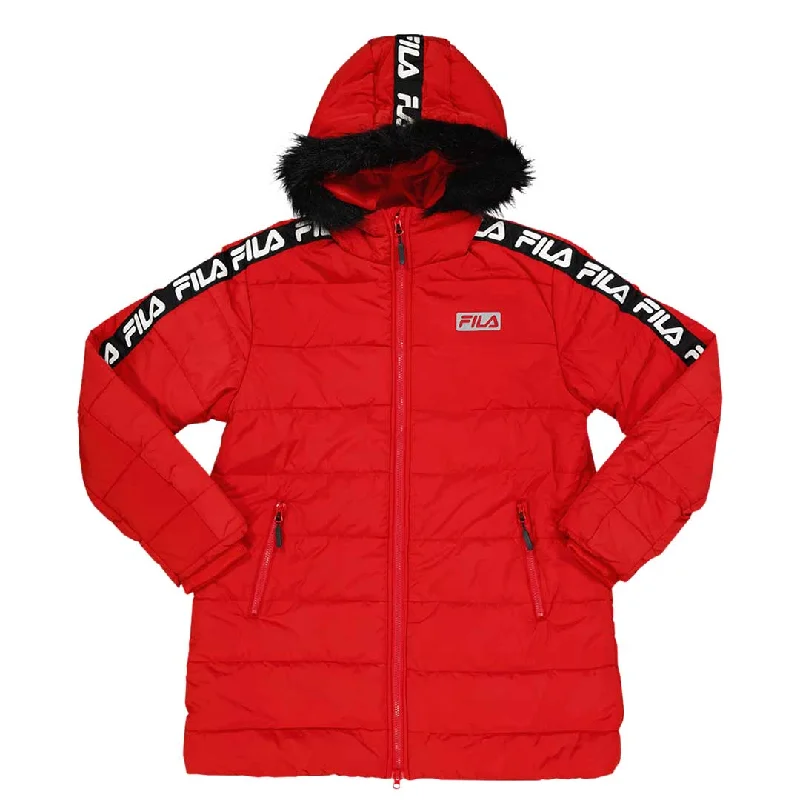 women’s cozy outerwear jackets FILA - Women's Penelope Puffer Jacket (SW936648 622)