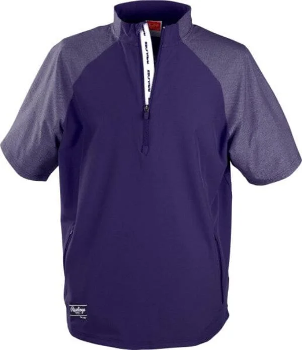 affordable women’s outerwear jackets Rawlings Adult Colorsync Short-Sleeve Cage Jacket: CSSSJ2