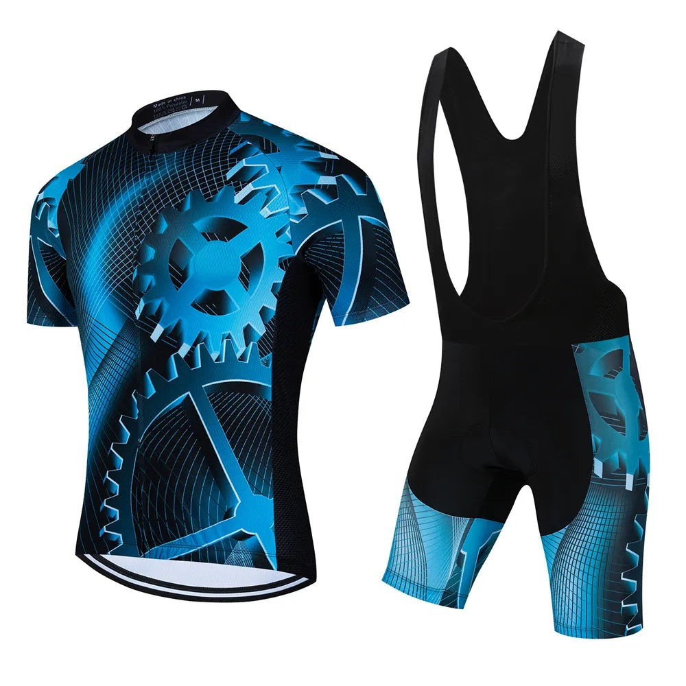 Comfortable Sleepwear Sets New 2023 Summer Cycling Jersey Suit Breathable Bicycle Clothing Ciclismo Clothes Short Sleeve Sports Cycling Kit Men Camisas