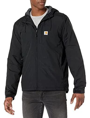 stylish outerwear coats Carhartt 104671 Men's Rain Defender Relaxed Fit Lightweight Jacket