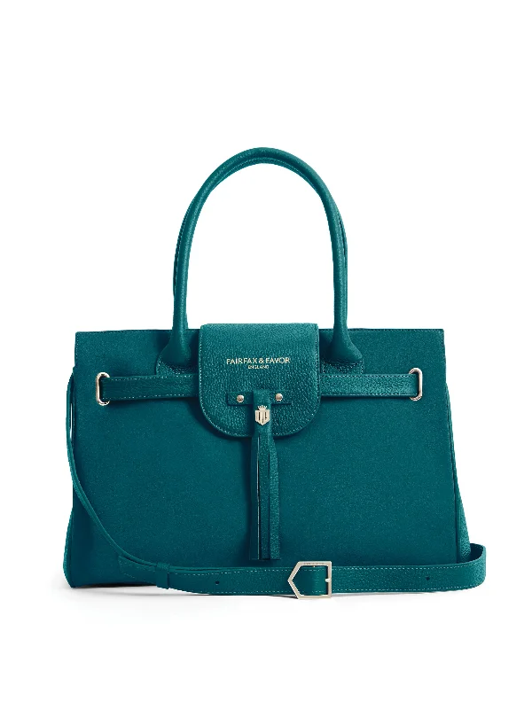 casual outerwear jackets Windsor Handbag - Ocean