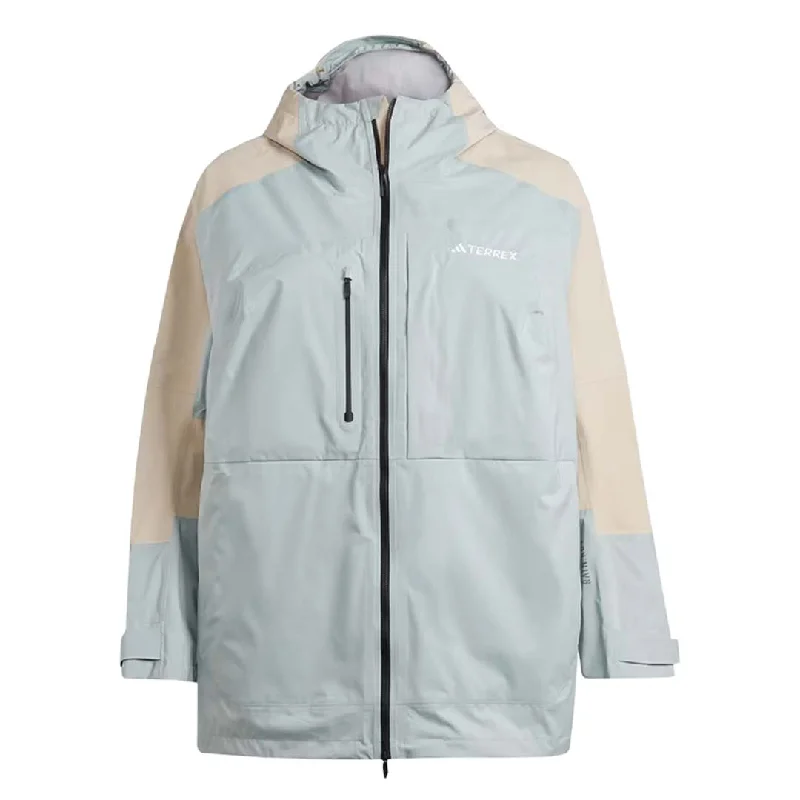 high-quality stylish outerwear adidas - Women's Terrex Xploric RAIN.RDY Hiking Jackets (Plus Size) (IB4265)