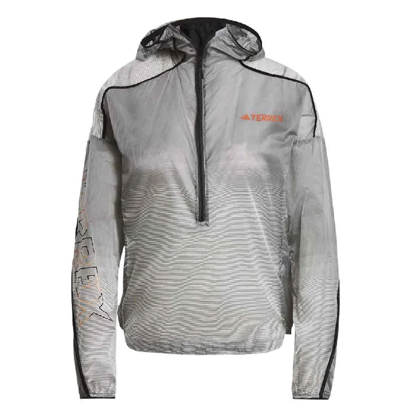 insulated winter jackets adidas - Women's Terrex Agravic Windweave Pro Wind Jacket (HT9403)