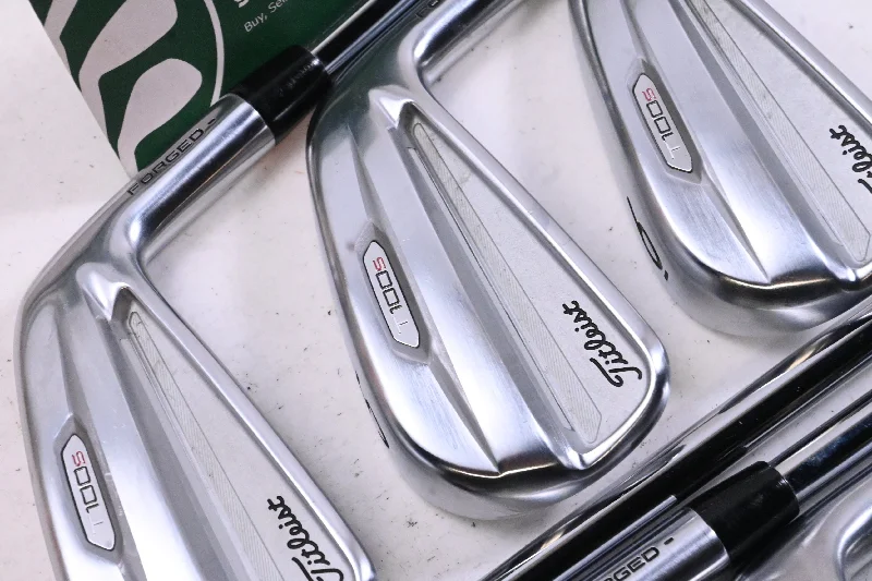 Matching Sets Titleist T100.S 2021 Irons / 4-PW / Stiff Flex Project X LZ 120 Shafts