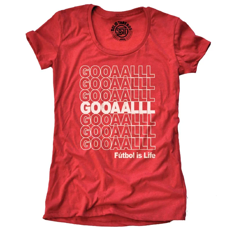 Women’s streetwear T-Shirts Women's Canada Soccer Gooaalll T-shirt