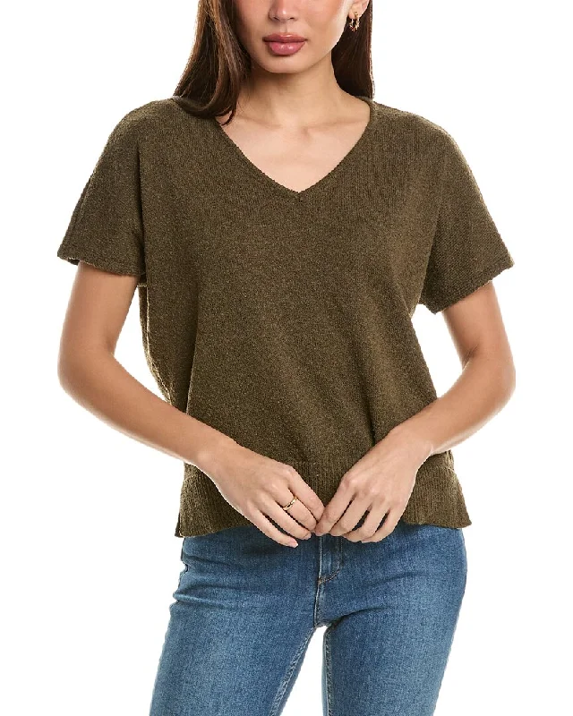 Cozy woolen sweaters Bobeau Short Dolman Sweater