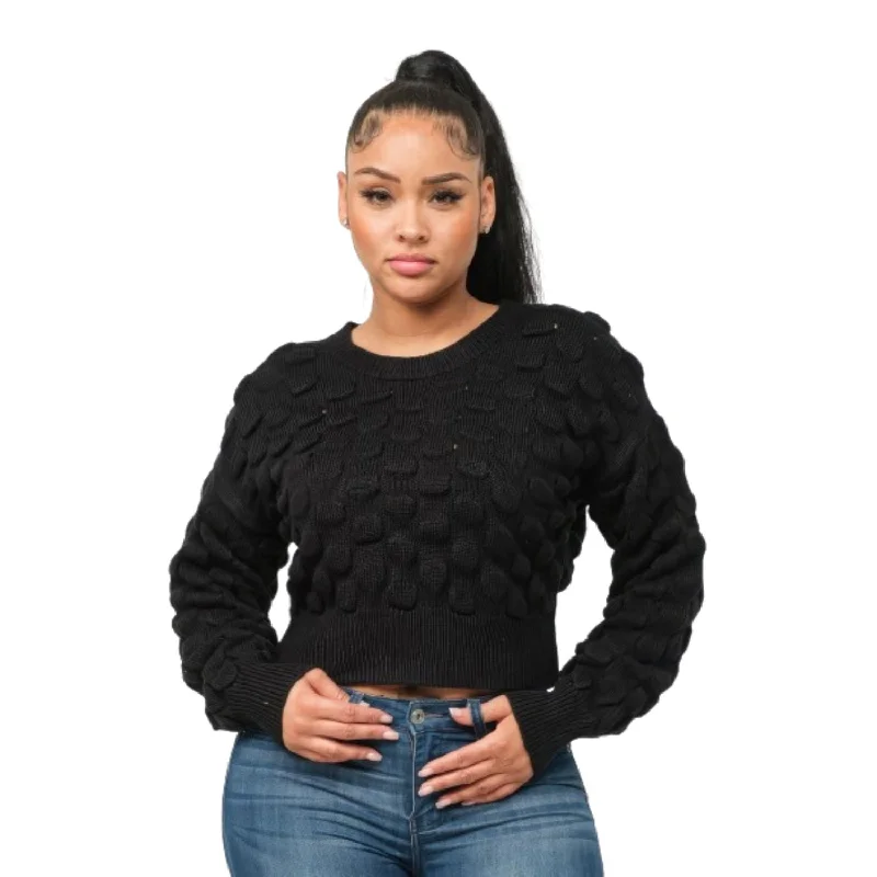 Wool sweater pullovers Checker Sweater Top