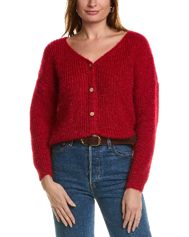 Stylish chunky sweaters Anna Kay Catherine Wool-Blend Cardigan