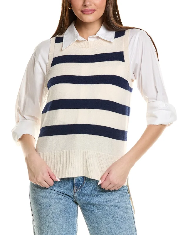 Oversized knit sweaters Design History Crewneck Cashmere Sweater Vest