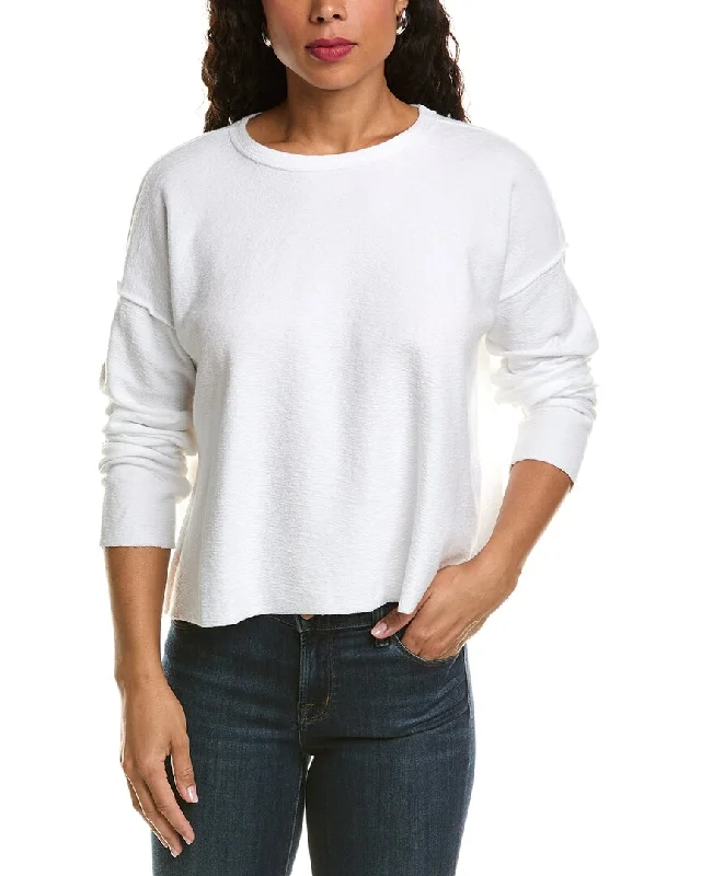 Modern sweaters for women Eileen Fisher Textured Boxy Top