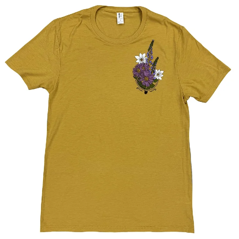 Women’s slim fit T-Shirts Ohio Wildflowers Shirt