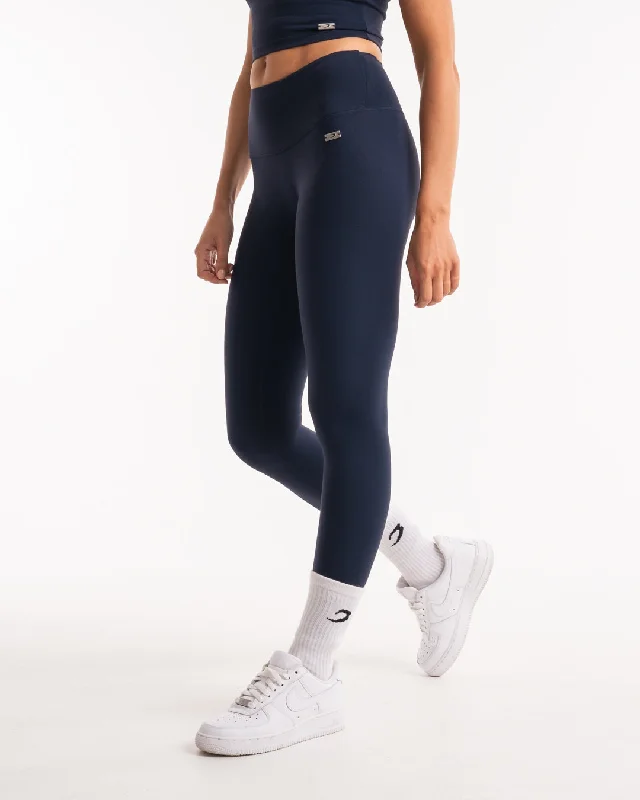 Full-length yoga leggings Delia Leggings - Navy