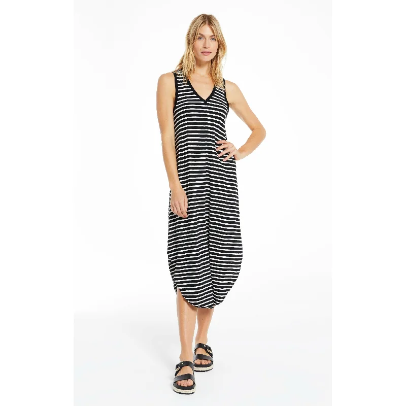 maxi dresses & jumpsuits for formal events Reverie Inverted Stripe Dress