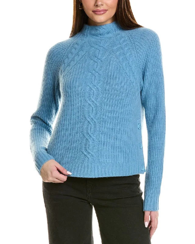 Sweaters for women’s wardrobe Design History Engineered Cable Cashmere Sweater