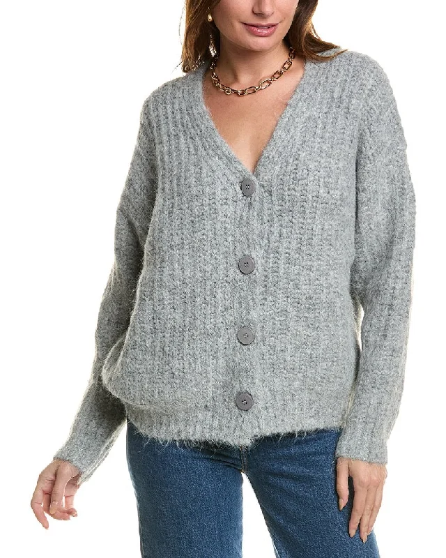 Soft-touch sweaters Anna Kay Aliciana Cashmere-Blend Cardigan