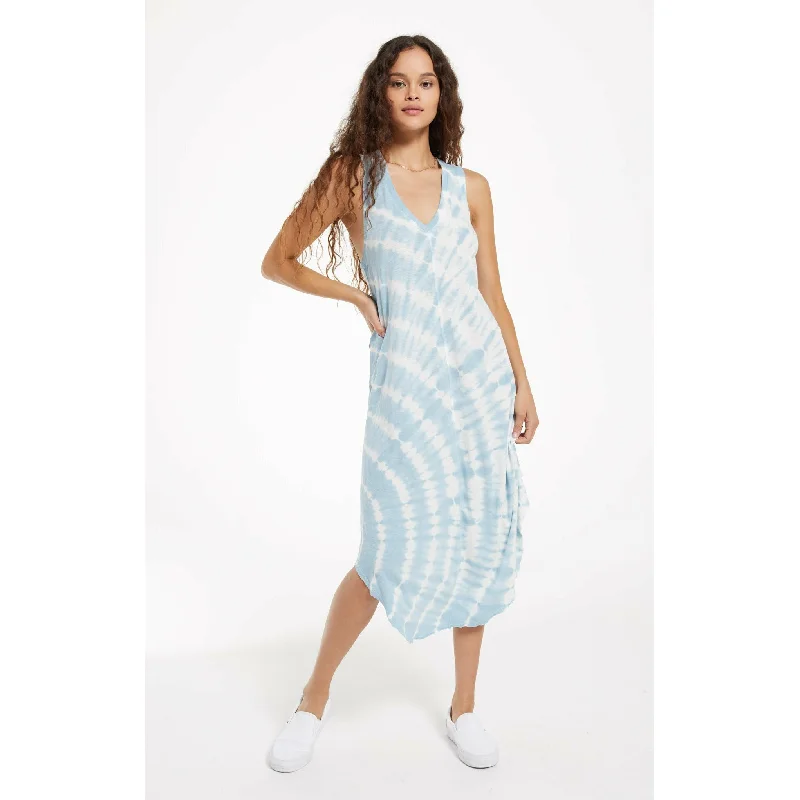 maxi summer jumpsuits & dresses Reverie Swirl Tie-Dye Dress