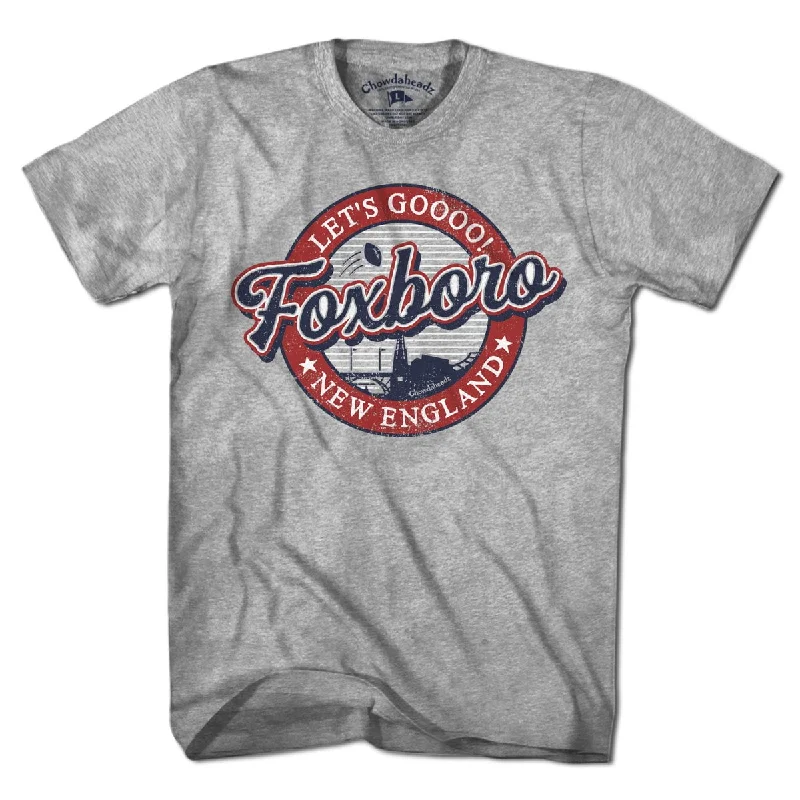 Women’s art printed tees Foxboro Game Day T-Shirt