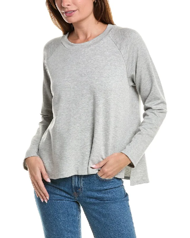 Cashmere wool sweaters Eileen Fisher Crewneck Raglan Top