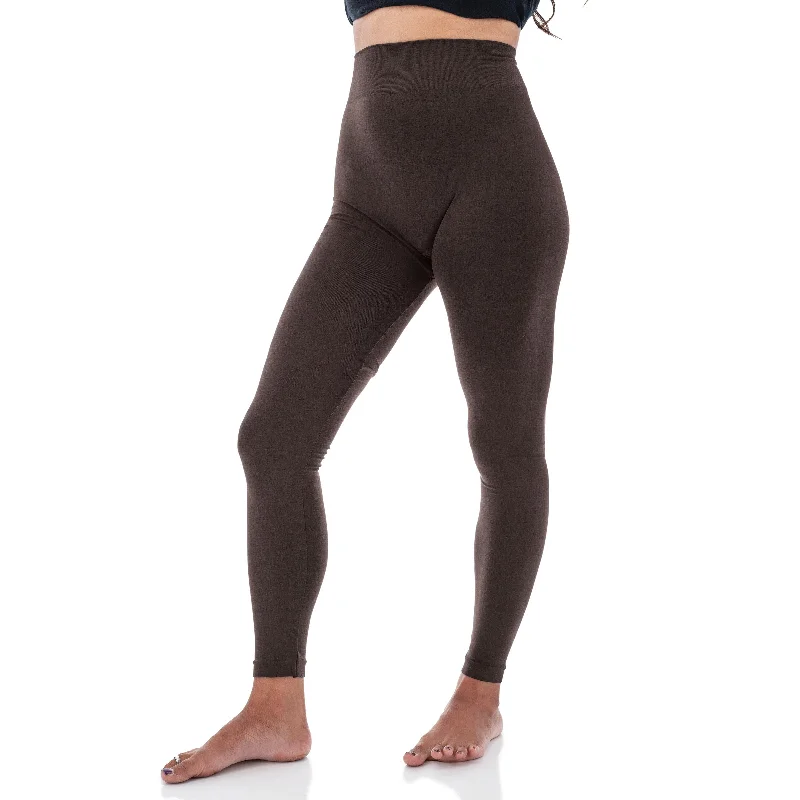 Fashion leggings for women Aventura Bienne Footless Tight (Black Coffee)