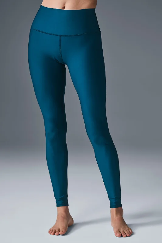 Athletic leggings for plus size High-Waist Airlift Legging - Eclipse Blue