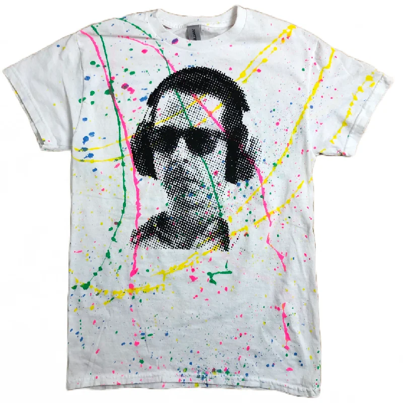 Women’s minimalistic graphic T-Shirts Kendall Roy T-Shirt - Splatter Party Ken