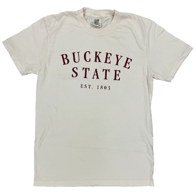 Women’s beach style T-shirts Buckeye State Puff Cotton Shirt