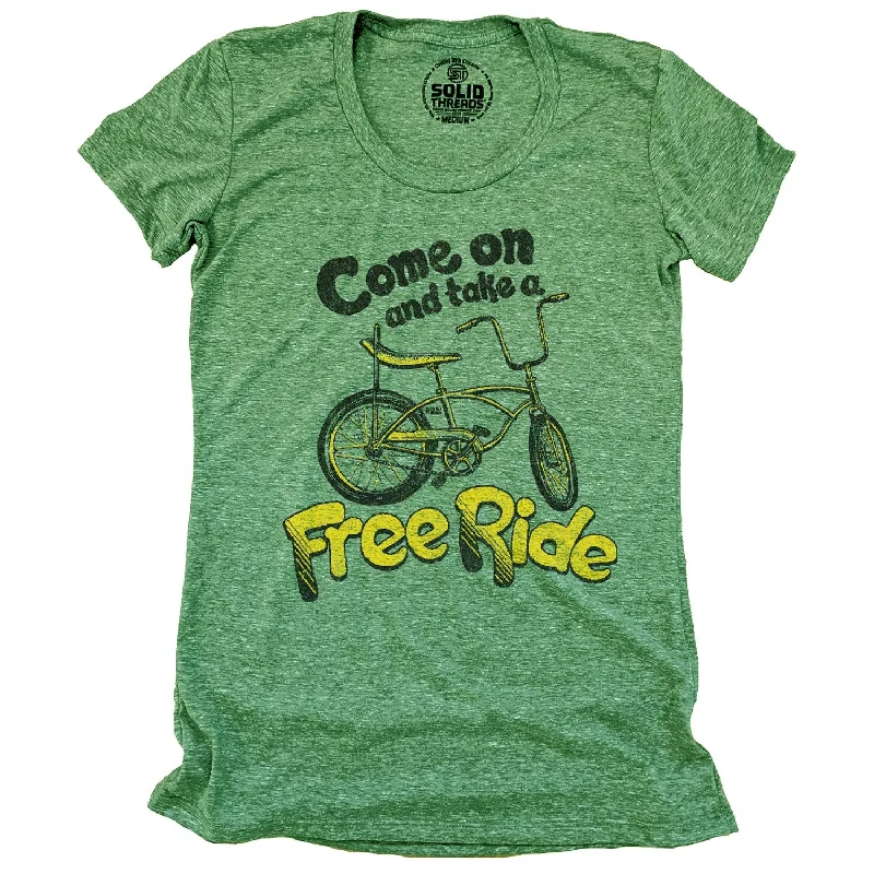 Women’s light fabric T-Shirts Women's Come On and Take a Free Ride T-shirt