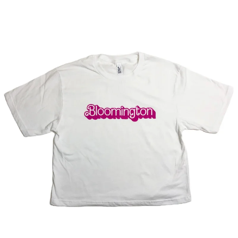 Women’s bold slogan shirts Bloomington Barbie Women’s Boxy T-shirt