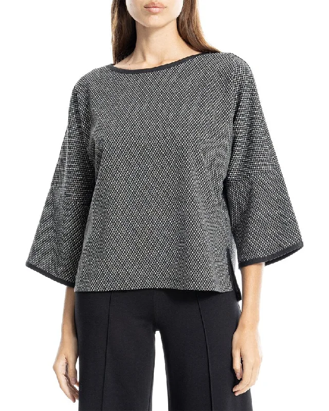 Wool sweaters for cozy weather Max Studio Double Knit Top