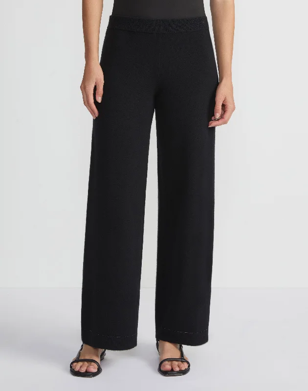 Sleek sweaters for women Plus-Size Wool-Cashmere Knit Pant