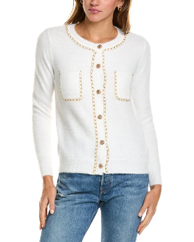 Trendy wool winter pullovers Nanette Nanette Lepore Chain Cardigan