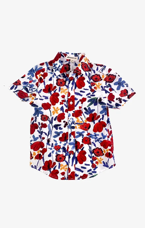 Affordable women's clothing Top Boys S/S Party Shirt