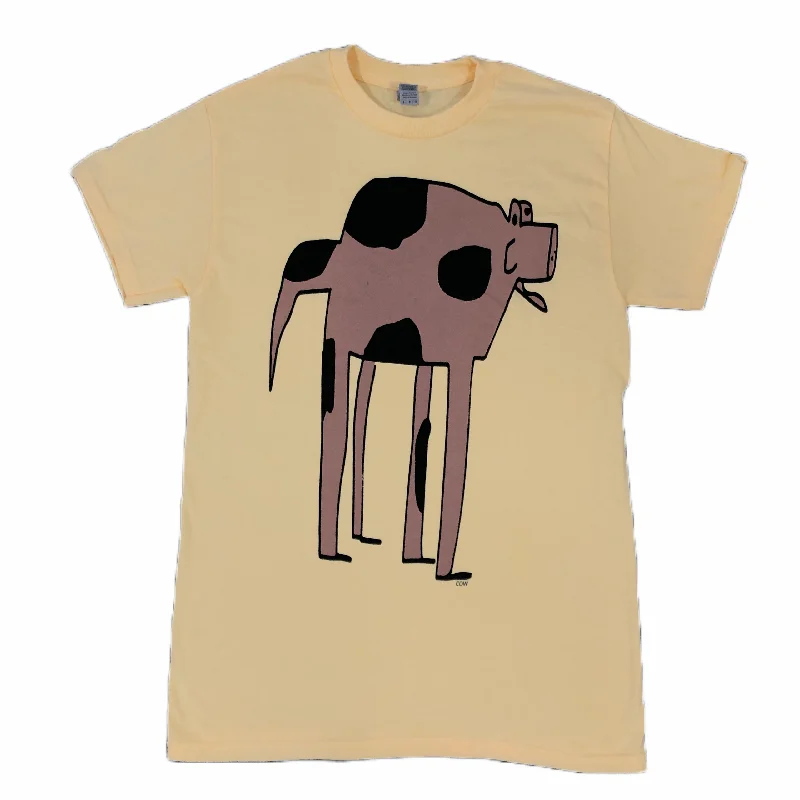 Women’s beach style tees Cow T-shirt - Scooby Moo