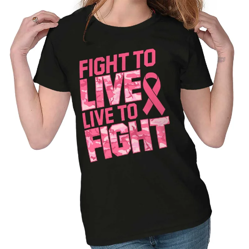 Women’s oversized fit T-Shirts Breast Cancer Awareness Ladies T Shirt