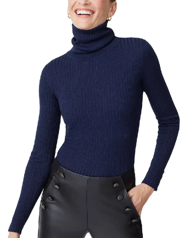 Wool sweaters for layering J.McLaughlin Metallic Sweater