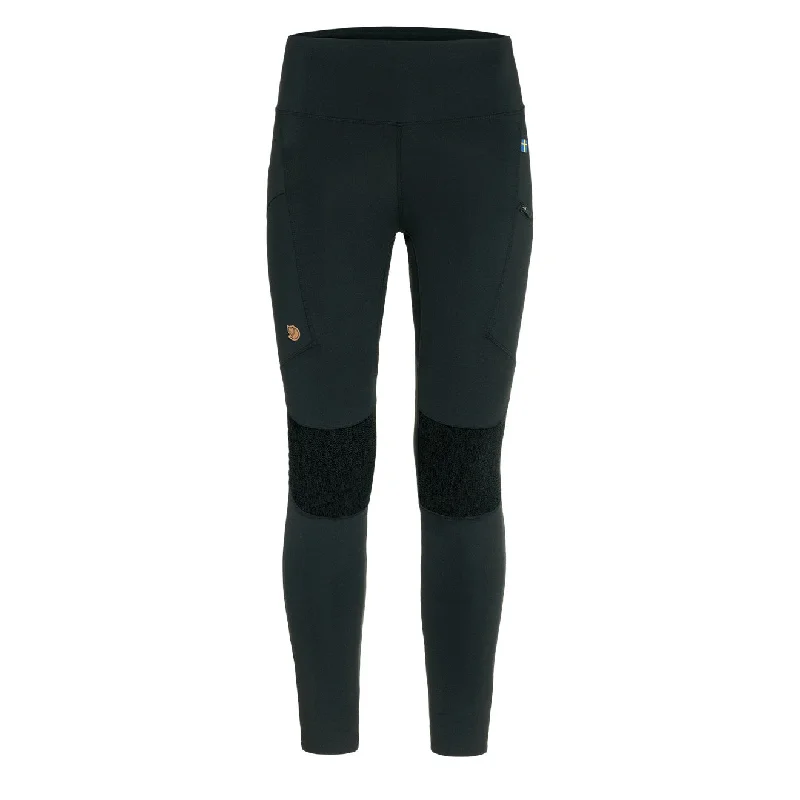 Trendy leggings for women Fjallraven Womens Abisko Trekking Tights HD Black