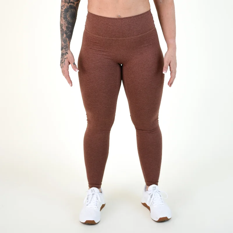 High-rise leggings for women Charge Legging 25"- No Front Seam - Higher Rise