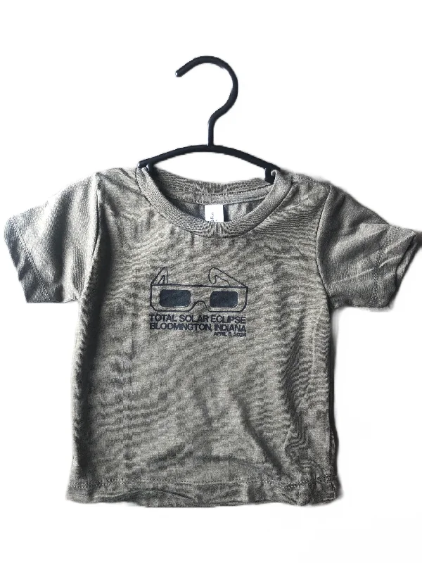 Women’s funny print cotton tees Eclipse Baby T-Shirt - Army Green