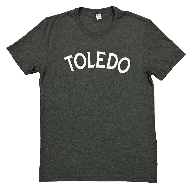 Women’s plain cotton T-Shirts Toledo Arch Green Shirt