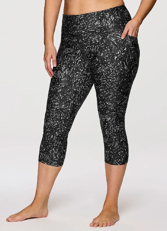 Cotton leggings for women Plus Scratch That Super Soft Capri