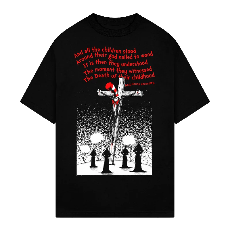 Women’s party T-Shirts Death of Childhood T-Shirt Black