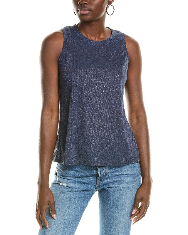 Tunic-length sweaters Vince Camuto Keyhole Tank