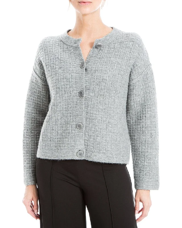 Chunky knit cardigans Max Studio Wool-Blend Sweater