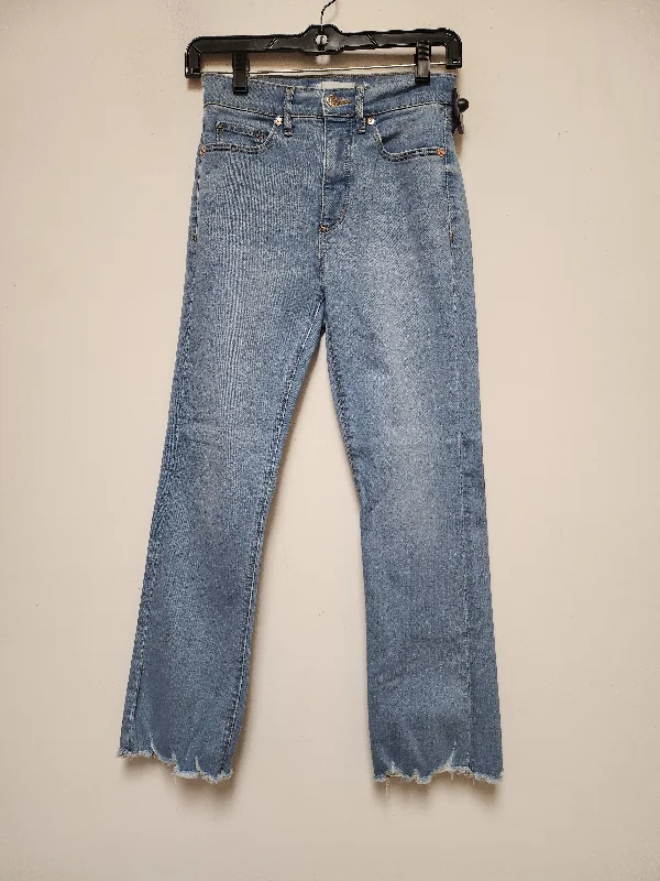 high rise straight jeans women Jeans Cropped By Loft  Size: 00