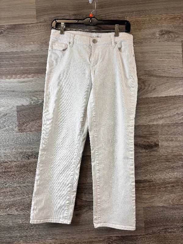 casual denim jeans women Jeans Cropped By Loft  Size: 4