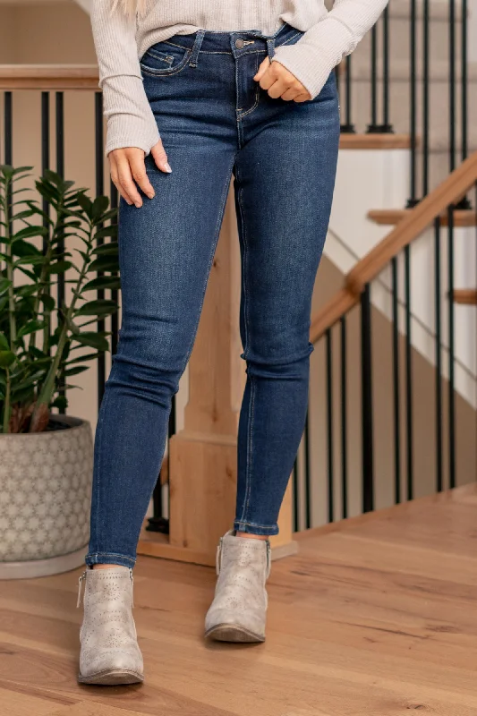 summer denim pants women Bullish Mid Rise Ankle Skinny